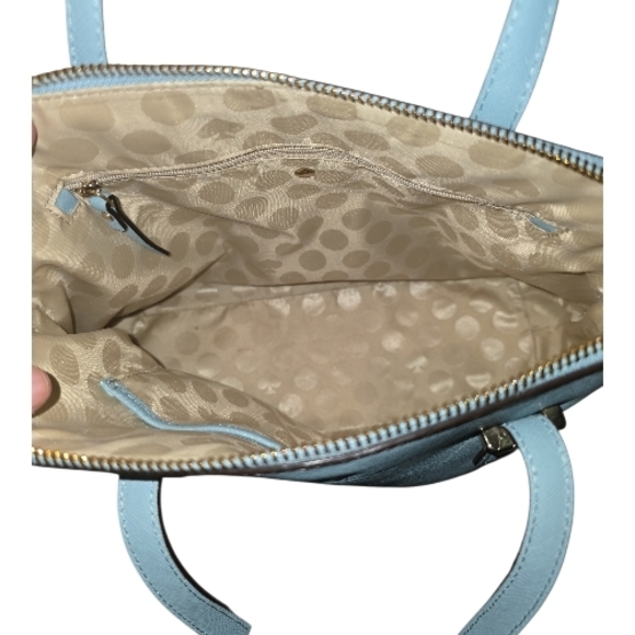 🔥 Kate Spade🔥 Soft Baby Blue Hand Bag🔥 - Picture 4 of 5